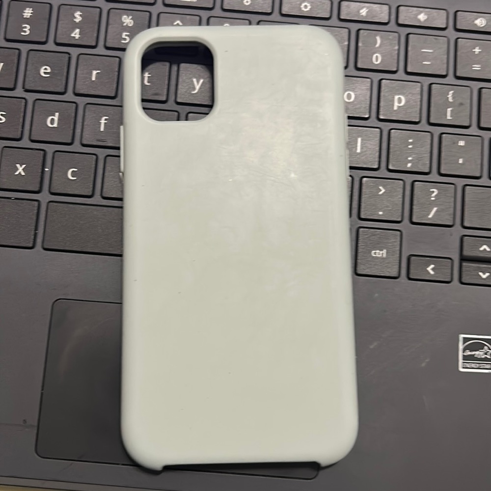 Sage green iPhone 11 case